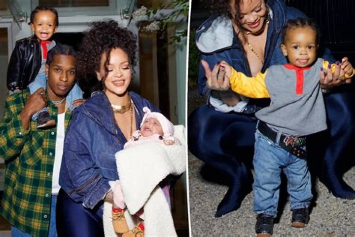 A$AP Rocky & Rihanna’s Sons Riot & RZA Wear Gucci in Aspen