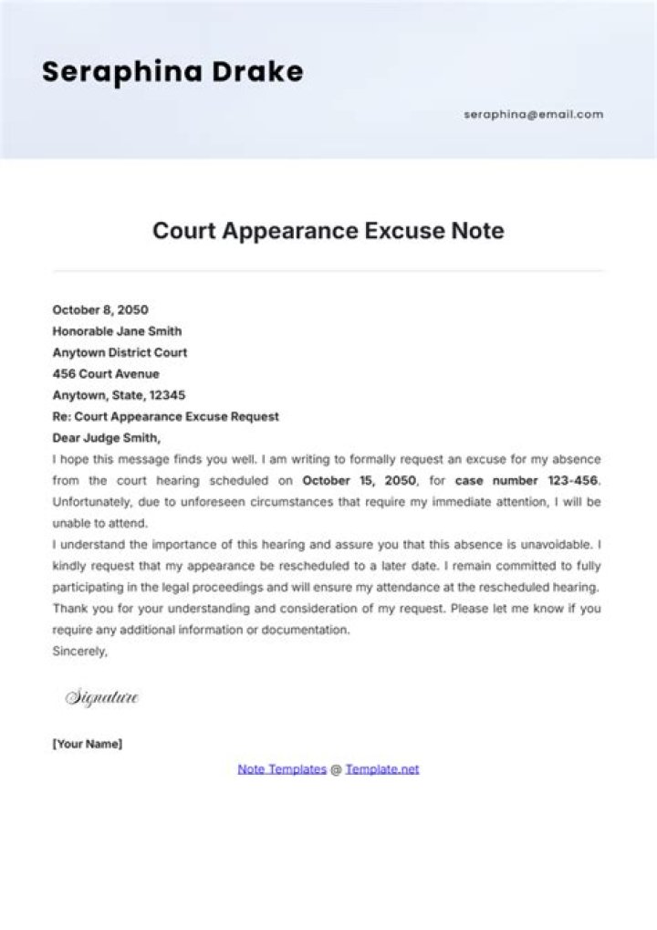 Important Reminder: Court Appearance & Address Updates for Minimizing Consequences